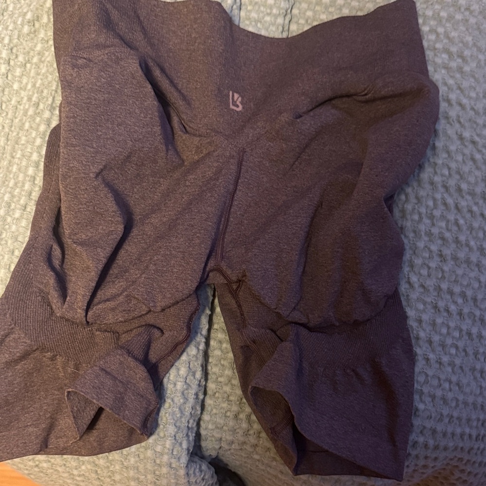 BuffBunny Dark Purple Bike Shorts